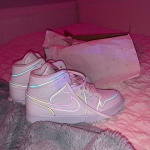 iridescent trim air jordans